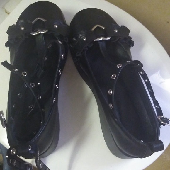 Black BYOMIGY Mary Janes - Picture 3 of 5